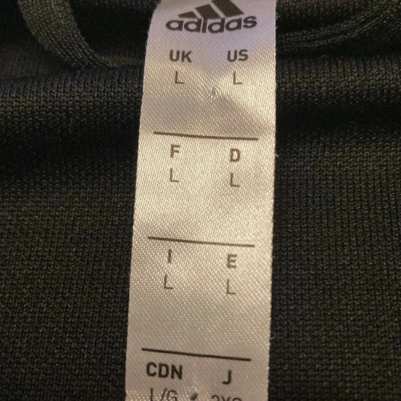 Adidas climate running jacket black men’s large - Picture 7 of 13